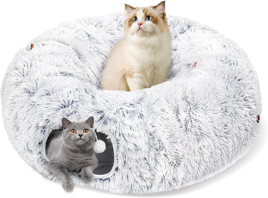 CozyCat® Tunnel Bed & Christmas Tree Skirt